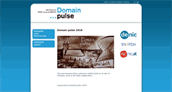 Desktop Screenshot of domainpulse.de